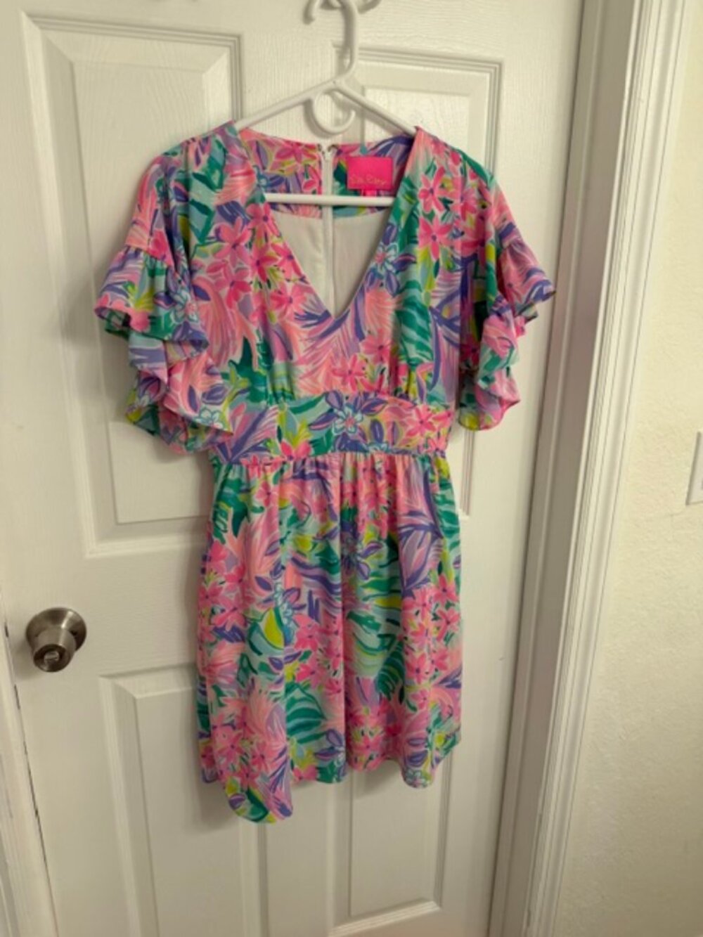 Lilly Pulitzer Blaire Stretch Dress It Was All A Dream Size 2